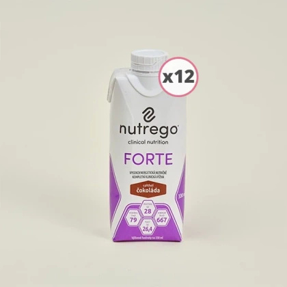 Nutrego FORTE 12 x 330 ml o smaku czekolady