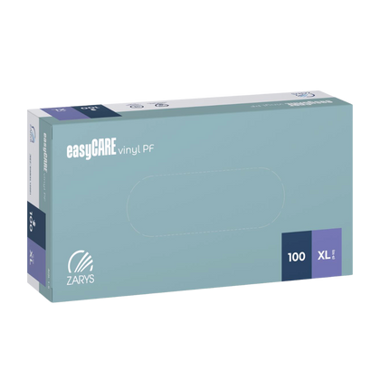 easyCARE rękawice winylowe bezpudrowe (100 szt.)