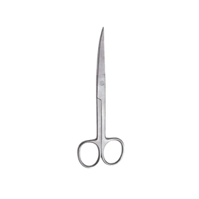Nożyczki operacyjne 16 cm, ostre, zagięte, sterylne