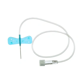 Igła motylkowa 0,6 x 19 mm 23 G Terumo - Niebieska (1 szt.)