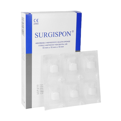 Surgispon 1 x 1 x 1 cm ( 6 szt.)