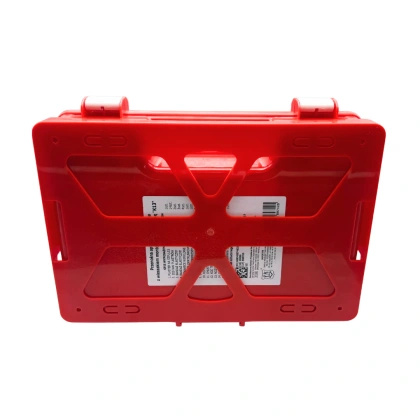 Apteczka K13 z wieszakiem ściennym DIN 13164 + aparat do sztucznego oddychania