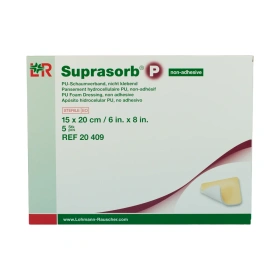 Opatrunek piankowy SUPRASORB P 15 x 20 cm, nieprzylepny (5 szt.)