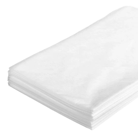 Prześcieradło z flizeliny 1 x uż. 210 x 100 cm (10 szt.) - BIAŁE