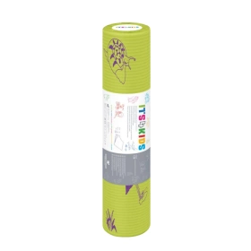 Podkład podfoliowany w rolce 50 cm x 40 m, perforacja co 50 cm - dziecięcy, limonka