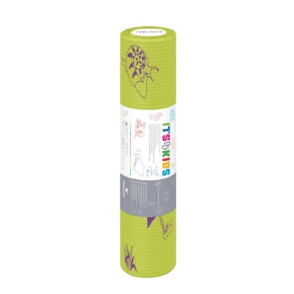 Podkład podfoliowany w rolce 50 cm x 40 m, perforacja co 50 cm - dziecięcy, limonka