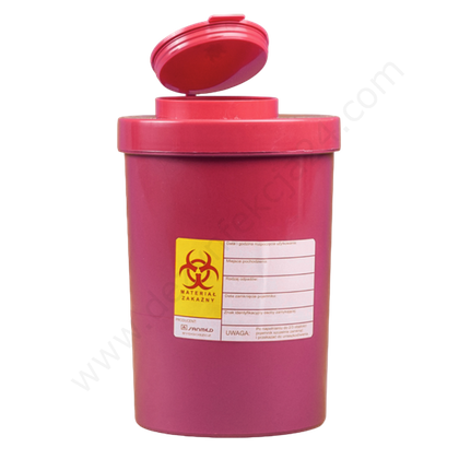 Pojemnik na odpady medyczne 1 - 1,5 L. (120 szt.) - Sanmed