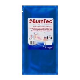 Opatrunek hydrożelowy ratunkowy BurnTec 20 x 40 cm.