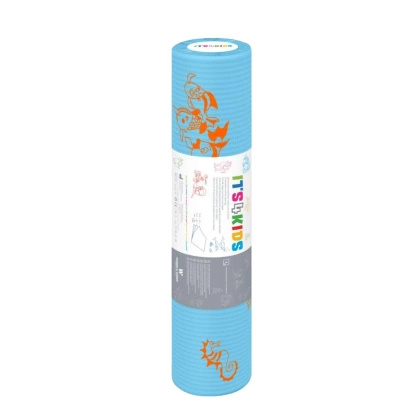 Podkład podfoliowany w rolce 50 cm x 40 m, perforacja co 50 cm - dziecięcy, niebieski