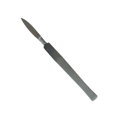 Skalpel chirurgiczny 3 cm - metalowy, spiczasty