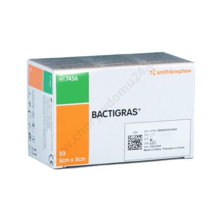 Bactigras opatrunek 5 x 5 cm. (50 szt.)