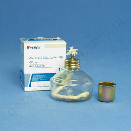 Palnik spirytusowy szklany - Pol-Intech