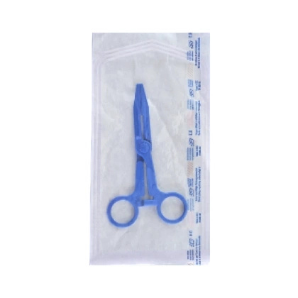 Kleszczyki Kocher 14 cm, proste, wzmocniony plastik, sterylne