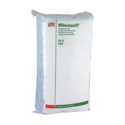Vliwazell 10 x 20 cm. Opatrunek wysoce chłonny, niesterylny (25 szt.)