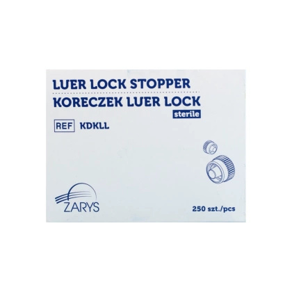 Korek do venflonów Luer Lock (250 szt.) - Zarys