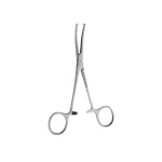 Kleszczyki Kocher 14 cm, zakrzywione, sterylne