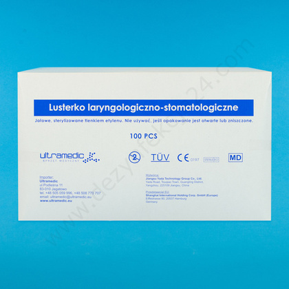 Lusterko laryngologiczne 1 x uż. (100 szt.) - Ultramedic