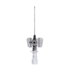 Kaniula Vasofix Certo 16G 1,7 x 50 mm szara, z portem do iniekcji, widoczna w RTG - Braun