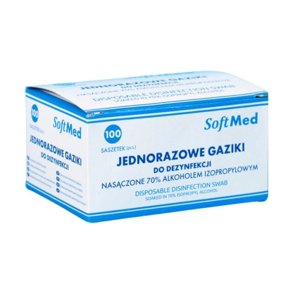 Gaziki do dezynfekcji 6 x 6 cm (100 szt.) UroMed