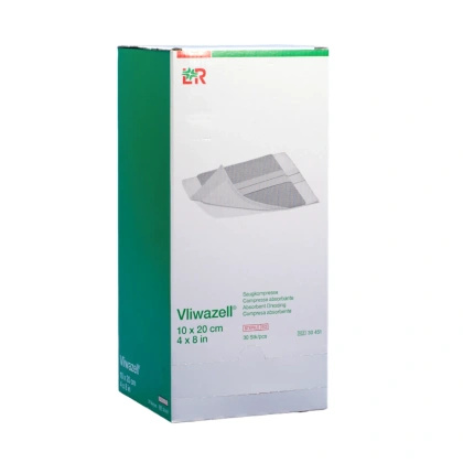 Vliwazell Sterile 10 x 20 cm. Opatrunek wysoce chłonny, STERYLNY (30 szt.)