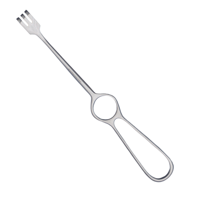 Hak chirurgiczny KOCHER 3-zębny - ostry