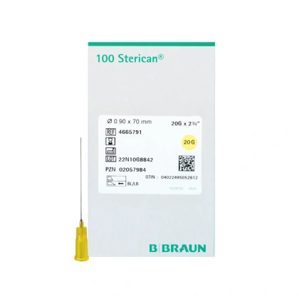 Igła Sterican 0,9 x 70 mm 20 G (100 szt.) - Braun