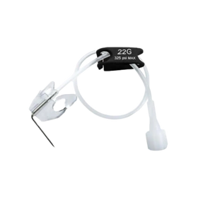 Igła do portu Surecan 22G/20 mm ze skrzydełkami, z drenem 16,5 cm (1 szt.) - Braun