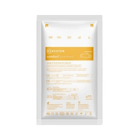 COMFORT - rękawice lateksowe pudrowane STERYLNE (1 para)