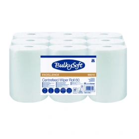 Ręcznik w roli 2-warstwowy, centralnie dozowany, MINI, Premium, biały, 60 m, (9 rolek), kompatybilny z M3 - BulkySoft