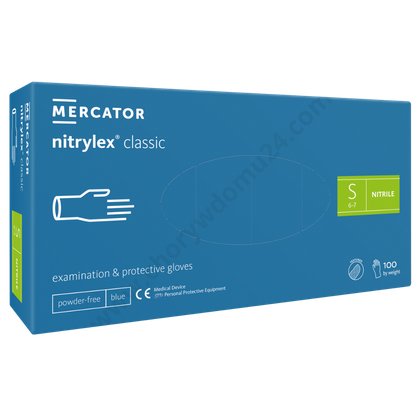 NITRYLEX CLASSIC - Rękawice nitrylowe bezpudrowe (100 szt.)