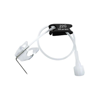 Igła do portu Surecan 22G/20 mm ze skrzydełkami, z drenem 16,5 cm (1 szt.) - Braun