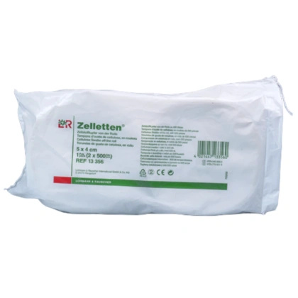 Waciki z celulozy  (2 x 500 szt.) ZELLETTEN 