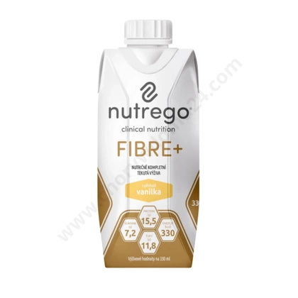 Nutrego FIBRE+ wanilia 330 ml (12 szt.)