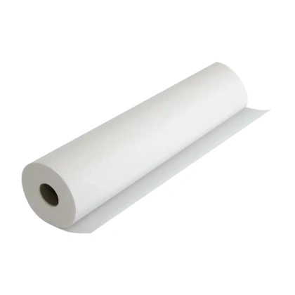 Podkład z włókniny polipropylenowej 60 cm x 50 m,<br>perforacja co 50 cm, biały