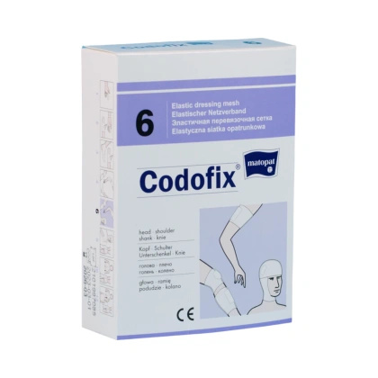 Elastyczna siatka opatrunkowa CODOFIX rozm. 6, 6 cm x 1 m