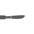 Skalpel chirurgiczny 4 cm - metalowy, spiczasty