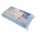 Śliniak stomatologiczny z kieszenią (50 szt.) - niebieski