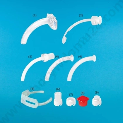 Rurka tracheostomijna KAN Nr 9,0 bez mankietu - Zestaw I