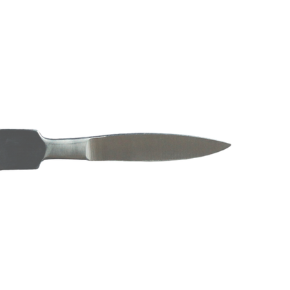 Skalpel chirurgiczny 2 cm - metalowy, spiczasty