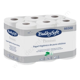 Papier toaletowy Premium 2-warstwowy, Biały, 24 m (12 rolek), kompatybilny z T4 - BulkySoft