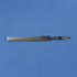 Skalpel chirurgiczny 2 cm - metalowy, spiczasty