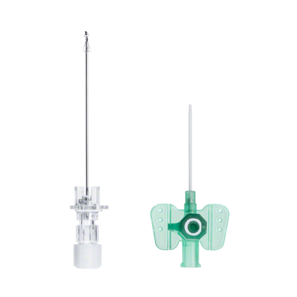 Kaniula Vasofix Safety Pur 18G 1,3 x 33 mm zielona, z osłoną i portem do iniekcji - Braun