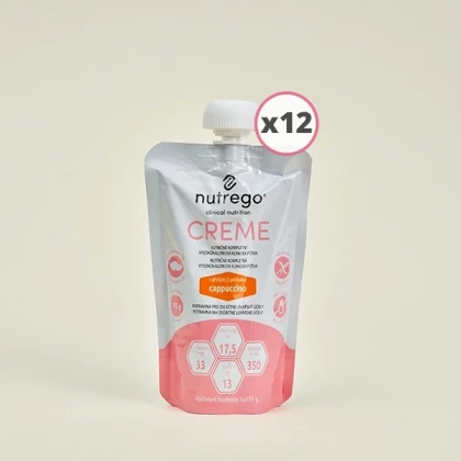 Nutrego CREME 12 x 175 g o smaku cappucino 