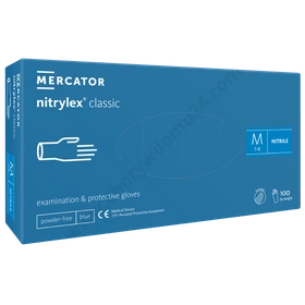 NITRYLEX CLASSIC - Rękawice nitrylowe bezpudrowe (100 szt.)