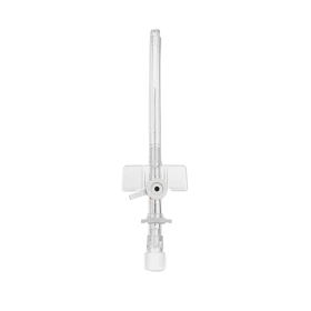Kaniula dożylna 17G 1,5 x 45 mm biała, z portem bocznym i liniami RTG - KD-FIX