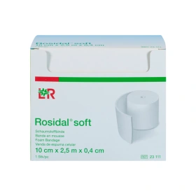 Opaska z pianki poliuretanowej Rosidal Soft 10 x 0,4 cm x 2,5 m - L&R