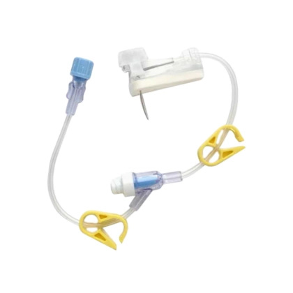 Igła Gripper PLUS 20 G x 25 mm ze skrzydełkami, z drenem 20 cm. z PORTEM (1 szt.) - Smith M.