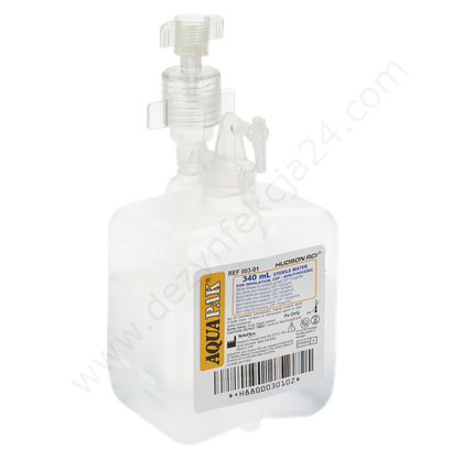 Woda Aquapak do inhalacji 340 ml z adapterem