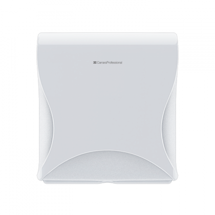 Dozownik do papieru toaletowego mini jumbo, biały, kompatybilny z T2 - BulkySoft