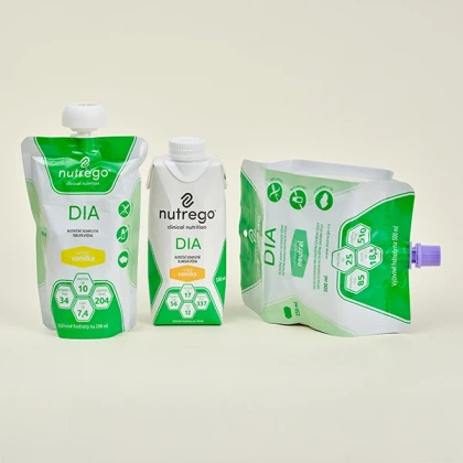Nutrego DIA 200 ml orzech (12 szt.) KRÓTKA DATA